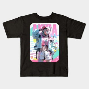 AKIBA DRIP - 🩵🟡💜「 ✦ PASTEL FASHION✦ 」🩵🟡💜 ANIME MANGA NEXT LVL ARTSTYLE Kids T-Shirt